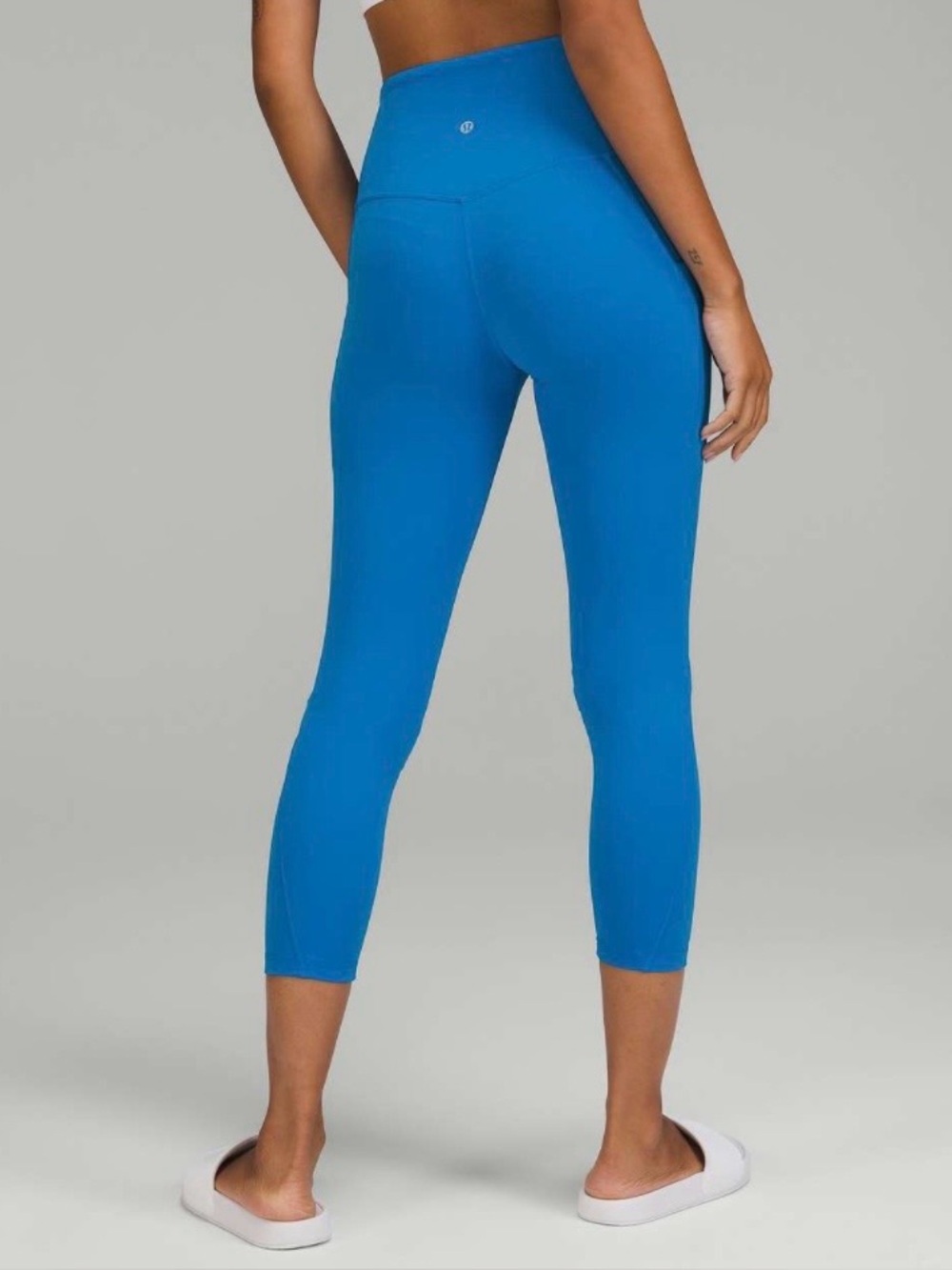 Lululemon align high rise pant 25" pockets poolside size 2
